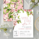 Search for spring bridal shower invitations Botanical