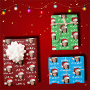 Search for santa face wrapping paper Funny