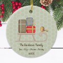 Search for sled christmas tree decorations Whimsical