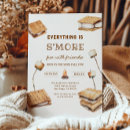 Search for smores baby shower invitations Bonfire