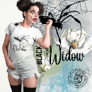Search for black widow tshirts Spooky