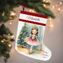 Search for ballerina christmas stockings Nutcracker