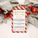 Search for santa gift tags Santa's workshop