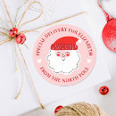 Search for special stickers North pole