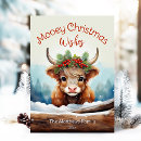 Search for mooey christmas cards Farm animal