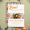 Search for first birthday halloween invitations Boo