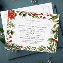 Search for christmas open house postcards Elegant