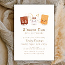 Search for smore baby shower invitations Camping