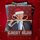 Search for donald trump wrapping paper Xmas