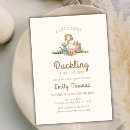 Search for duckling invitations Rustic