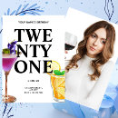 Search for cocktail 21st birthday invitations Champagne