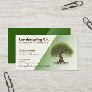 Search for landscape gardening business cards Modern