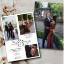 Search for photo collage engagement party invitations Couple