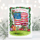 Search for flag christmas cards Patriotic