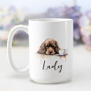 Search for cocker spaniel dog mugs Watercolor