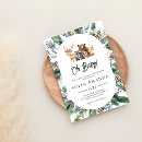 Search for frame baby shower invitations Woodland