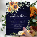 Search for fall sunflower wedding invitations Greenery