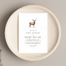 Search for winter woodland baby shower invitations Minimalist