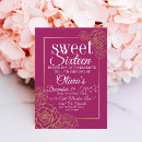Search for faux rose gold invitations Pink