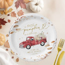 Search for red truck paper plates Watercolor