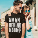 Search for man behind the bump tshirts Daddy