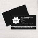 Search for law enforcement business cards Detective