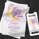 Search for purple moon baby shower invitations Yellow