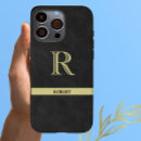 Search for gold and black iphone cases For him