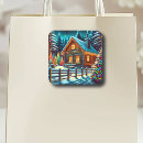 Search for merry christmas candles stickers Merry and bright