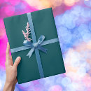 Search for solid teal wrapping paper Color