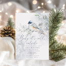 Search for snow baby shower invitations Winter