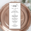 Search for boho wedding menus Script