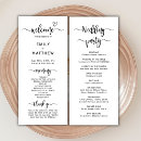 Search for boho wedding programmes Script