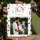 Search for modern christmas cards Red