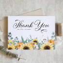Search for sunflower thank you cards Autumn