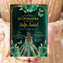 Search for emerald butterfly invitations Mexican spanish latina