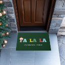 Search for red and green christmas doormats Colourful