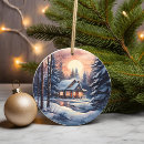 Search for cabin christmas tree decorations Woodland