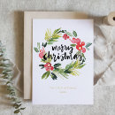 Search for holly wreath christmas cards Botanical