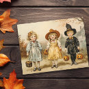 Search for halloween vintage postcards Trick or treat