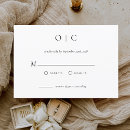 Search for black rsvp invitations Minimalist