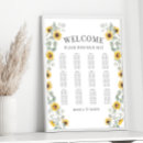 Search for sunflower wedding seating charts Watercolor