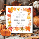 Search for leaf thanksgiving invitations Rustic