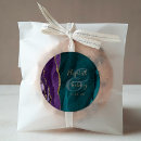 Search for purple and teal wedding stickers Modern