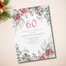Search for winter 60th birthday invitations Sixtieth