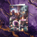 Search for purple crystals cards Amethyst