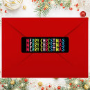Search for package return address labels Merry christmas