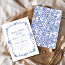 Search for something blue wedding invitations Elegant