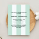 Search for mint bridal shower invitations Turquoise