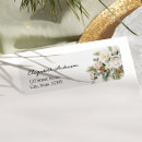 Search for winter party return address labels Bridal shower